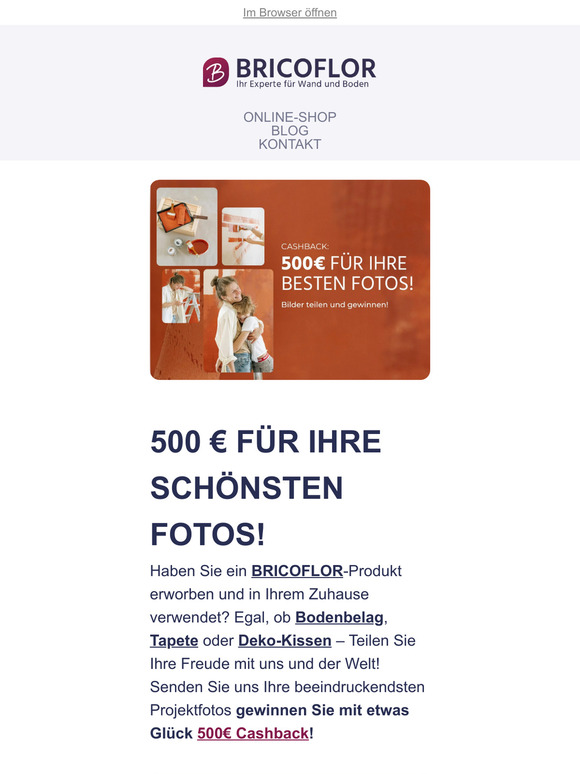 500€ für Ihre Fotos! 💵