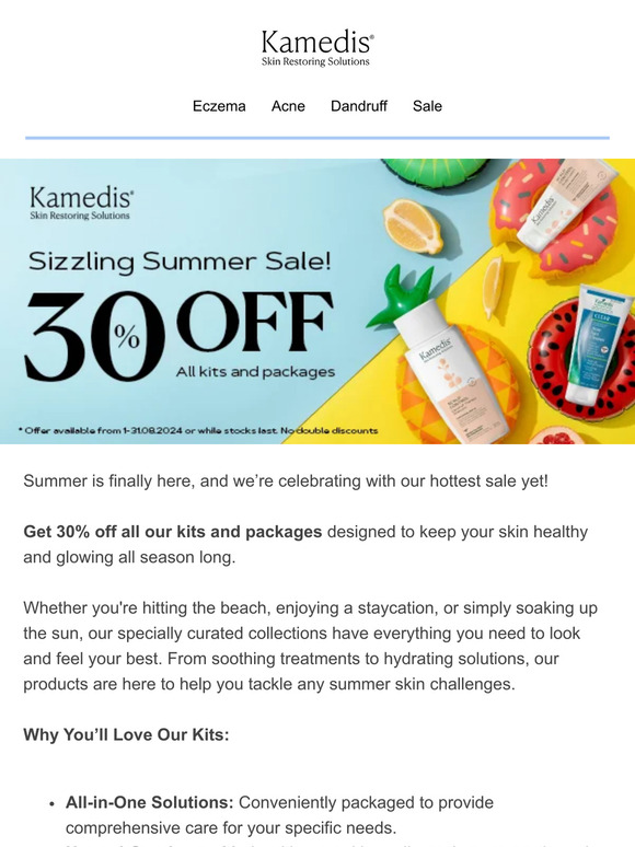 Sizzling Summer Sale! ❤️‍🔥