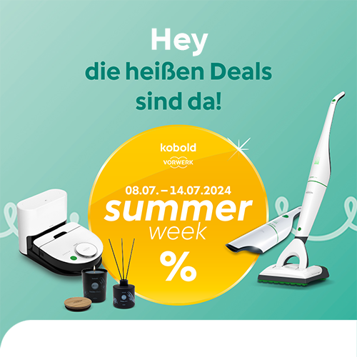 Jetzt noch summer week Deals sichern bis zum 14.07.2024.