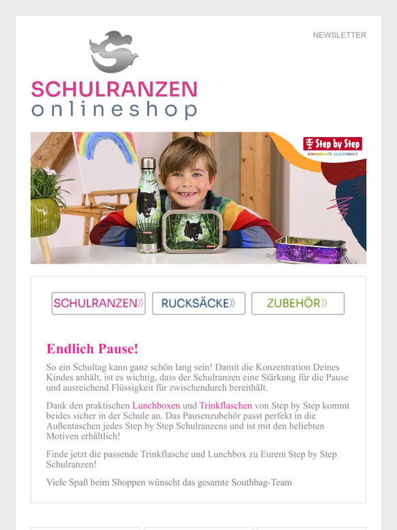 ✅ Step by Step Pausen-Zubehör entdecken!