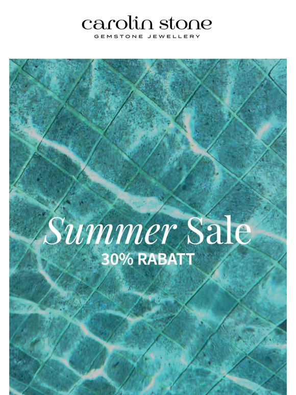 ☀️ Sommer Sale 30% Rabatt auf ausgewählte Artikel ☀️