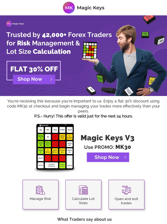 Magic Keys V3 Forex トレーディング Magic Keys: Special Offer