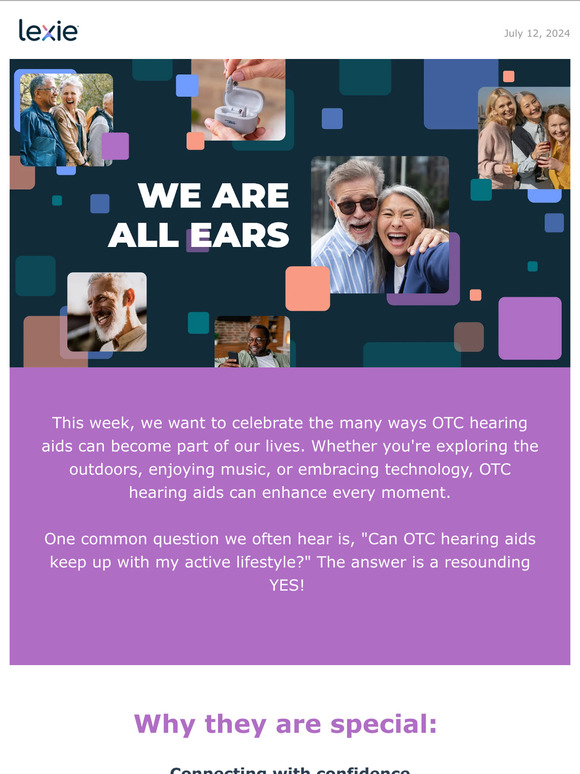 Can OTC hearing aids keep up with me? | We’re all ears