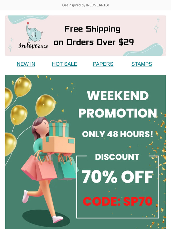 💥Weekend Bonus Saving!! 70% OFF DEAL DAY!🔥🔥