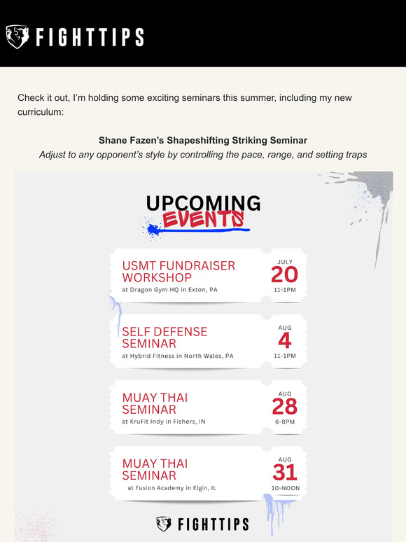 Upcoming Seminar Schedule