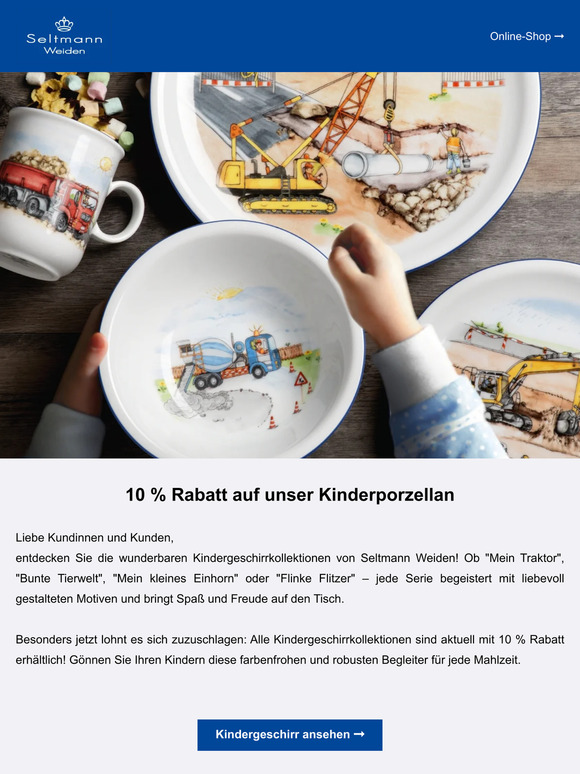 Kindergeschirr von Seltmann Weiden