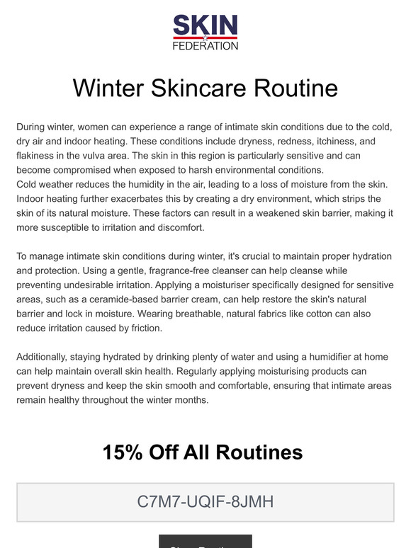 Winter skin feeling dry? Discover our hydrating options