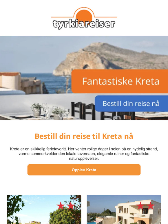 Reis til herlige Kreta 🏖️