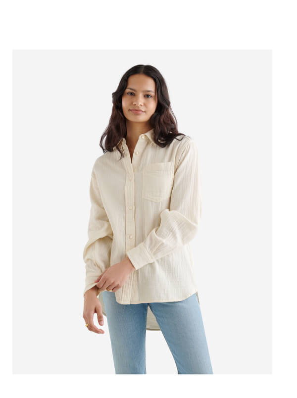 Isla Cotton Gauze Shirt