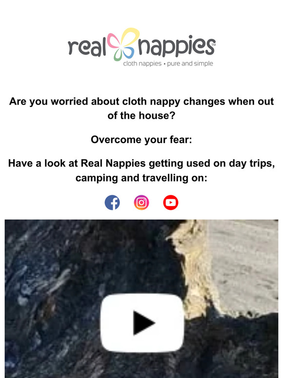 Overcome your fear of out-of-the-house nappy changes with Real Nappies