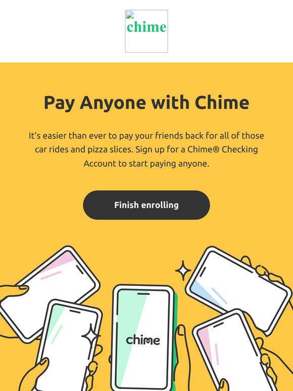 Send your friends a few bucks with Chime 👍