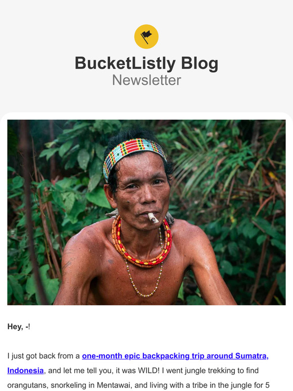 Living with the Mentawai Tribe in Sumatra