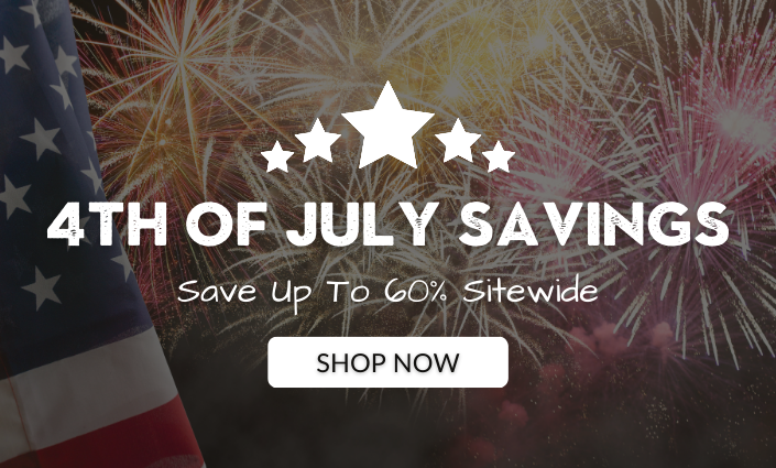4th of July Savings: Up to 60% off sitewide