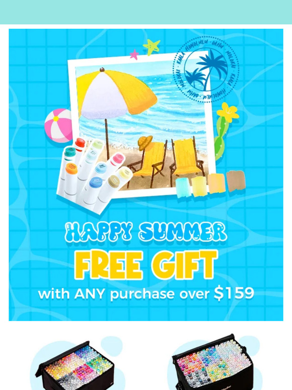 FREE GIFT with ANY purchase over $159 USD