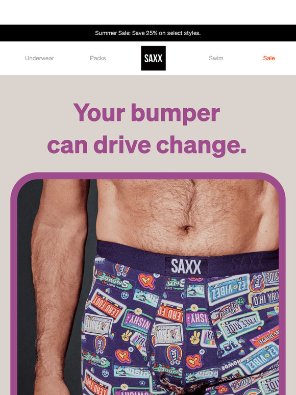 SAXX Underwear Email Newsletters Shop Sales, Discounts, and Coupon Codes
