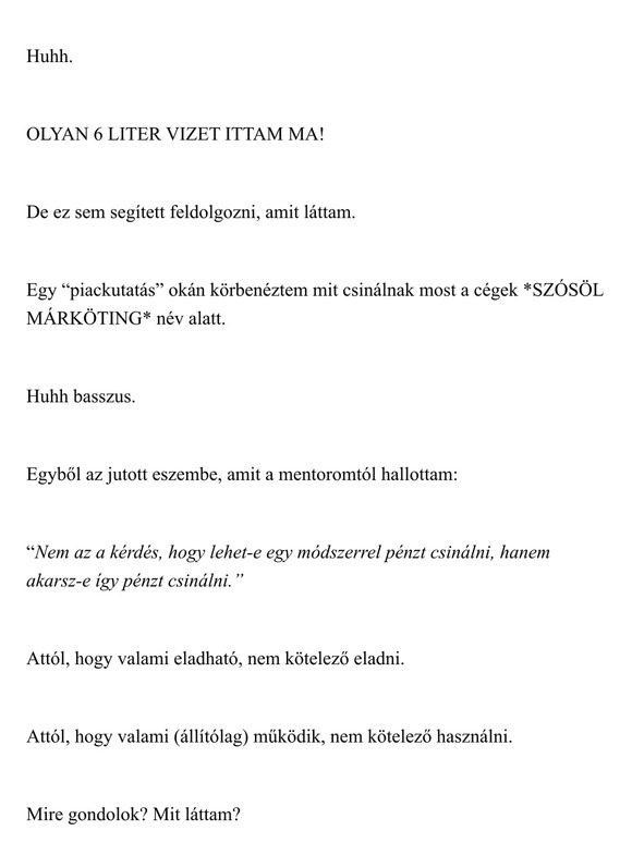 A *MÁRKÖTING* sötét oldala