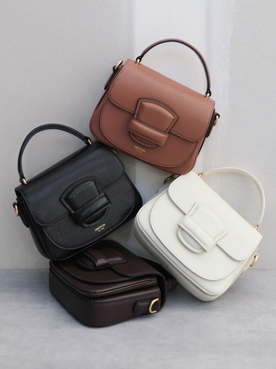 ★OROTON★Carter Texture Mini Day Bag★Chilli Pepper ☆OROTON☆Carter Texture Mini Day Bag☆Chilli Pepper (OROTON