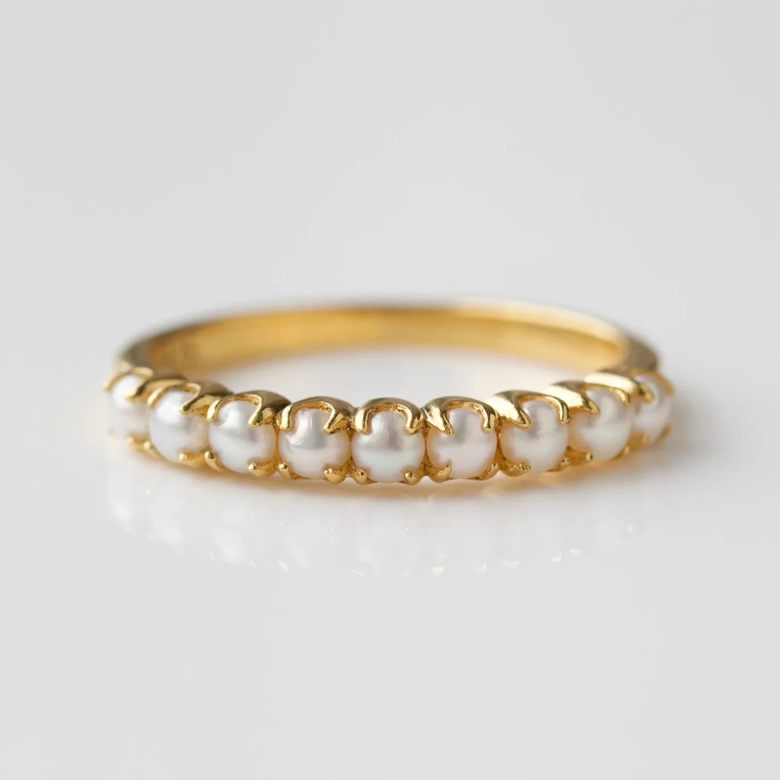 Image of Pearl Stacking Ring