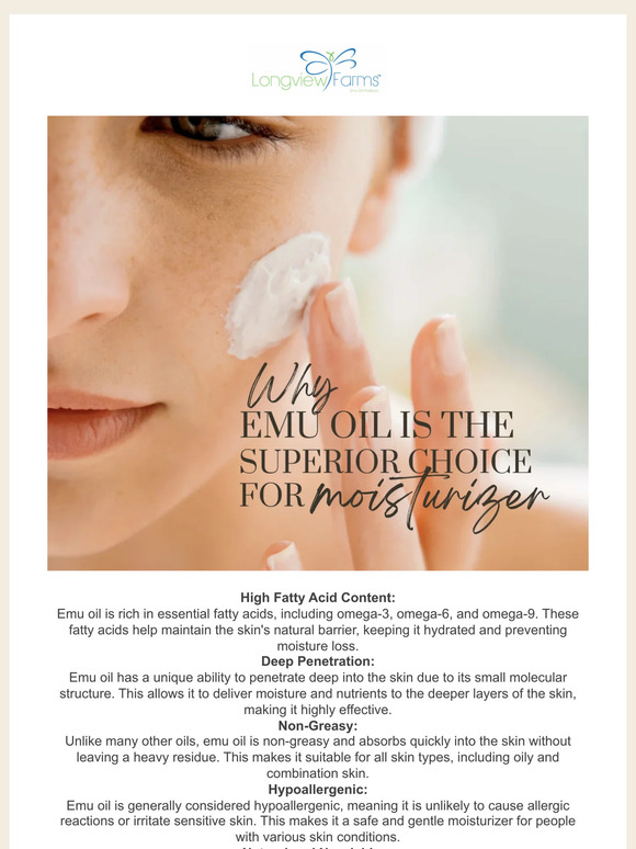 Hydrate and Heal: Emu Oil for Dry Skin