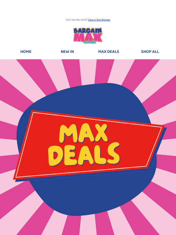 Monday Max Deals Are Here! 😀