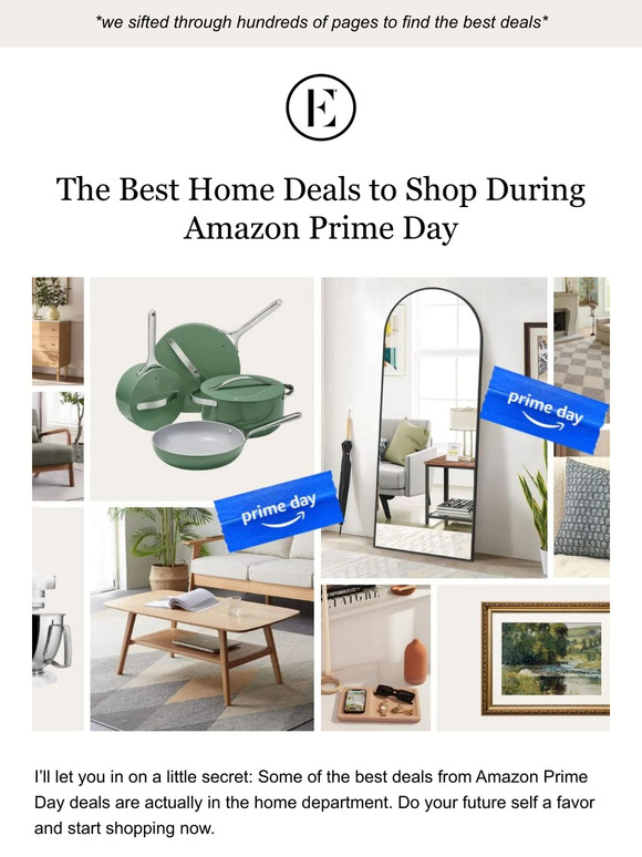 The Everygirl the best Prime Day
