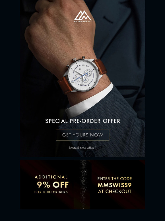 Special Pre-Order Offer is waiting for you!