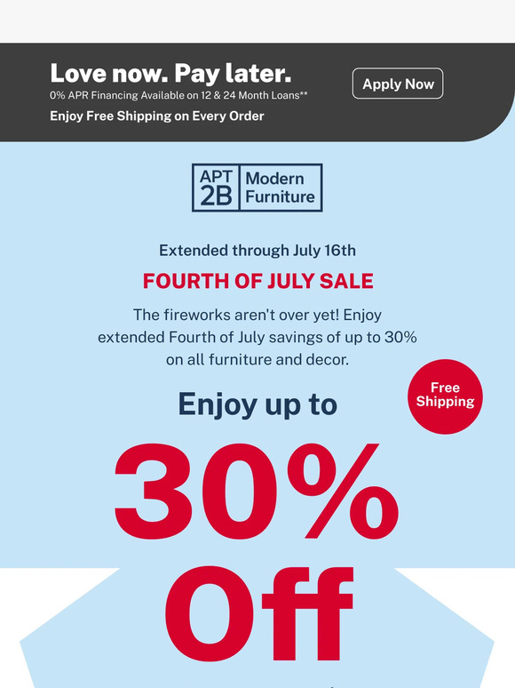 Apt2B Email Newsletters Shop Sales, Discounts, and Coupon Codes