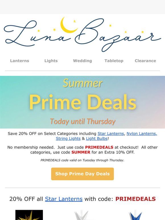Amazing Prime Day Deals have Arrived! 💥
