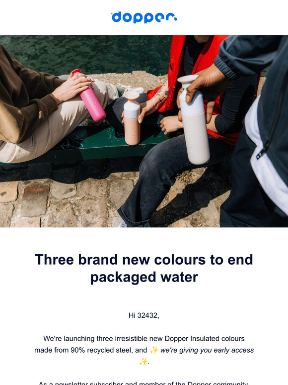 New colours: be the first to pre-order yours ✨