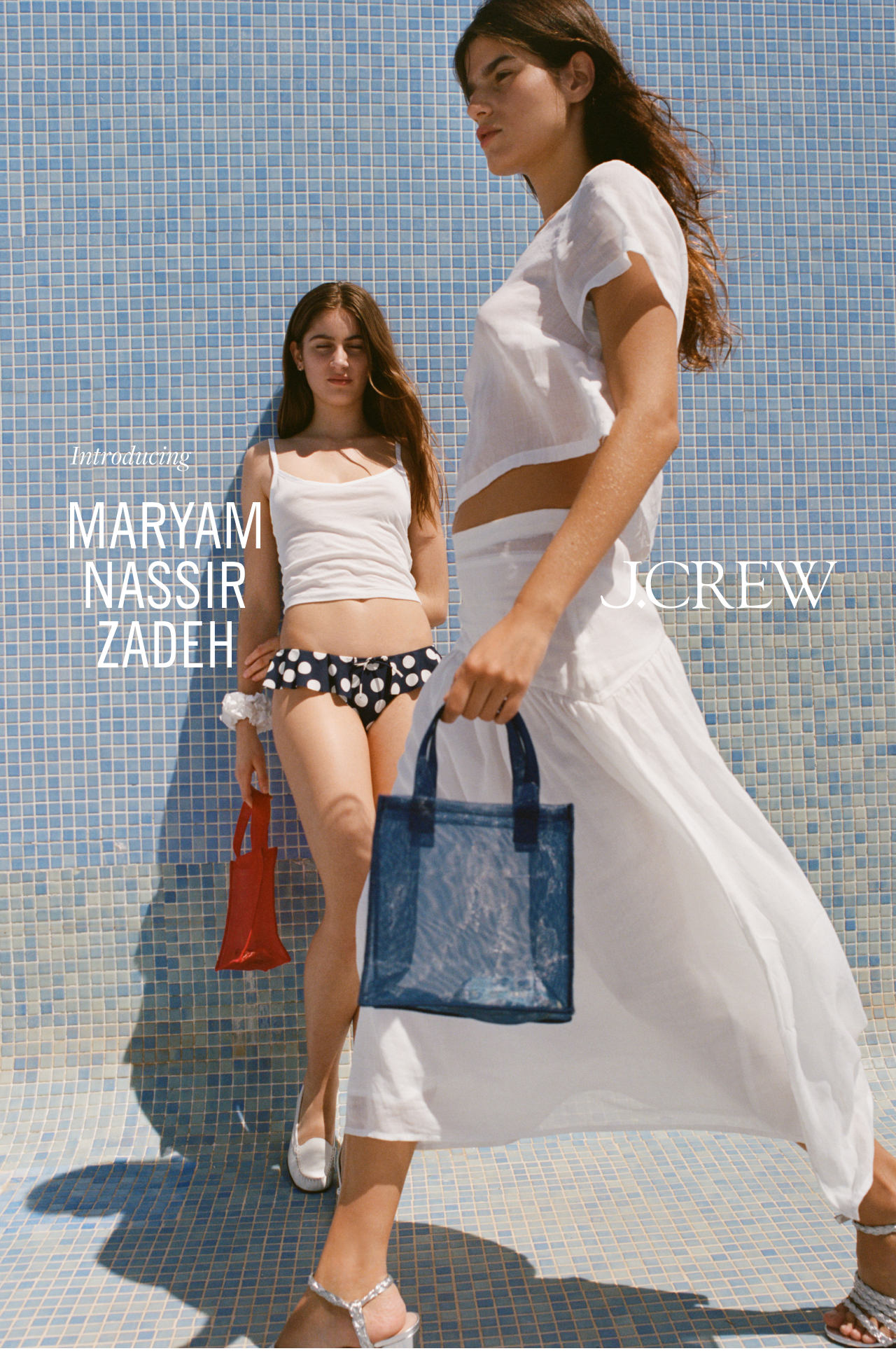 MARYAM NASSIR ZADEH ベージュ ワンピース J.Crew x Maryam Nassir Zadeh Collaboration Makes Every