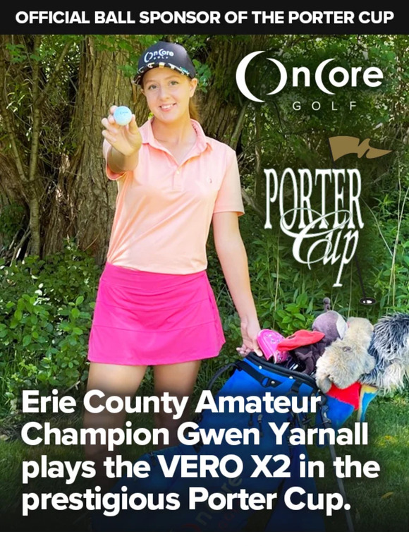 OnCore VERO X2 at the Porter Cup! 🏆⛳