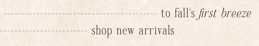 shop new arrivals
