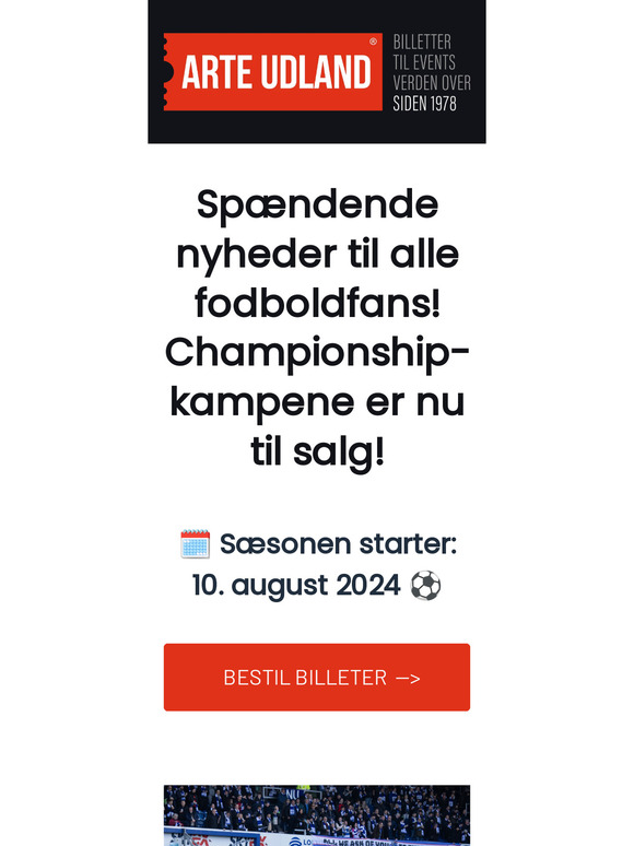 Har du hørt det? Championship kampe er nu til salg!