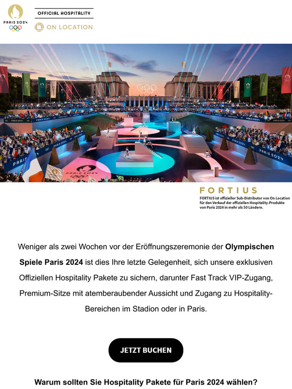 Letzte Chance, sich einen Platz bei den Olympischen Spielen Paris 2024 zu sichern!