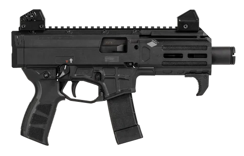 CZ Scorpion 3+ Micro 9mm, 4.2" Threaded Barrel, Black, 20rd