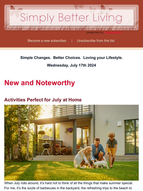 Simply Better Living for 07/17/2024