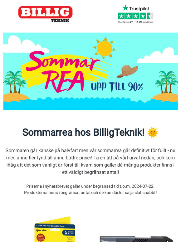 Ännu fler superpriser i vår sommarrea!