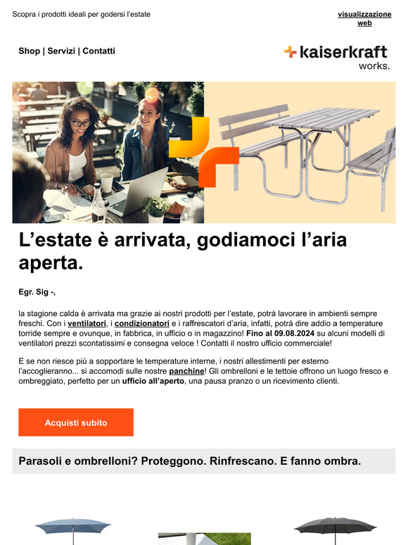 ☀ Prodotti estivi per un ambiente di lavoro fresco  ☀