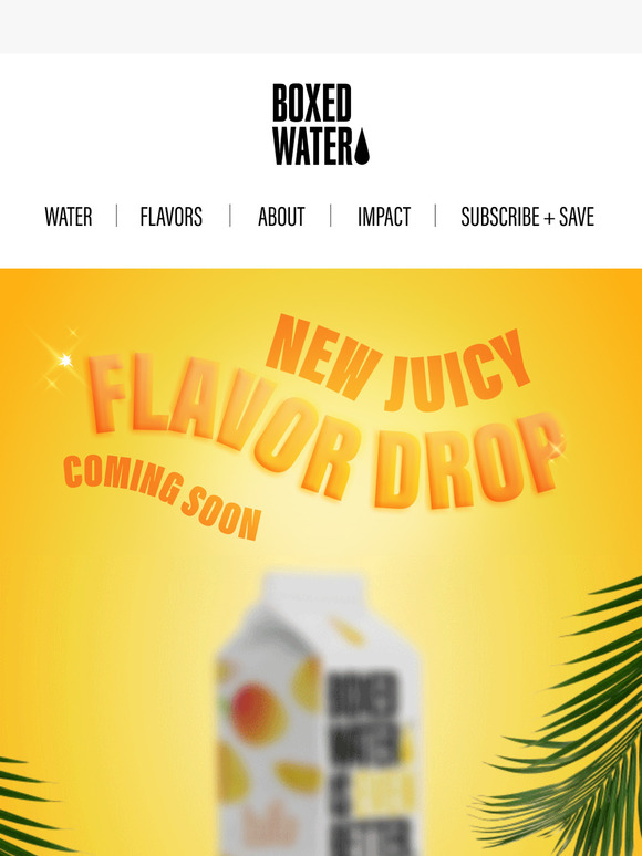 👀🌴 Tropical taste incoming