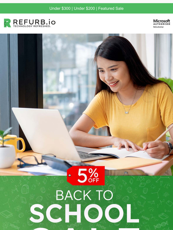 Back to School DEALS are Here! 🙌 💻