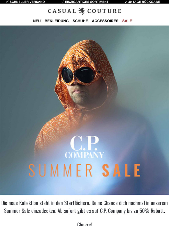 C.P. Company Summer Sale