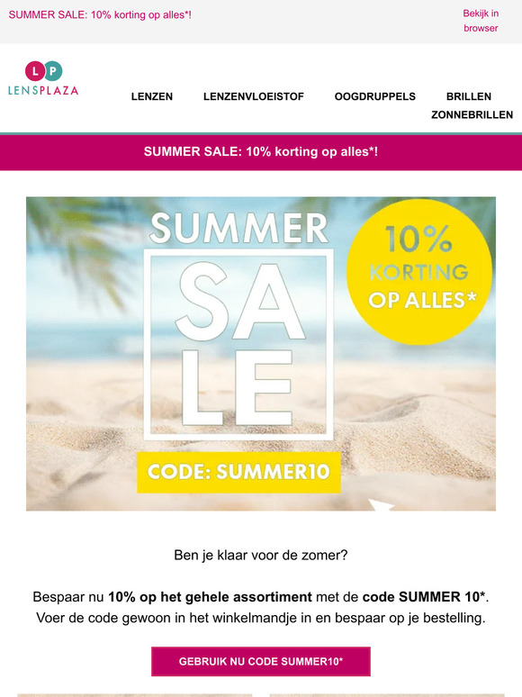 Maak je klaar voor de zomer