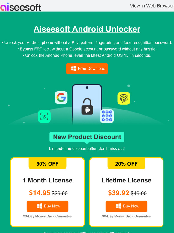 🔥[New Release] Android Unlocker – Bypass All Locks on Android Phone