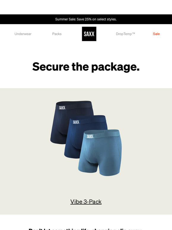 SAXX Underwear Email Newsletters Shop Sales, Discounts, and Coupon Codes