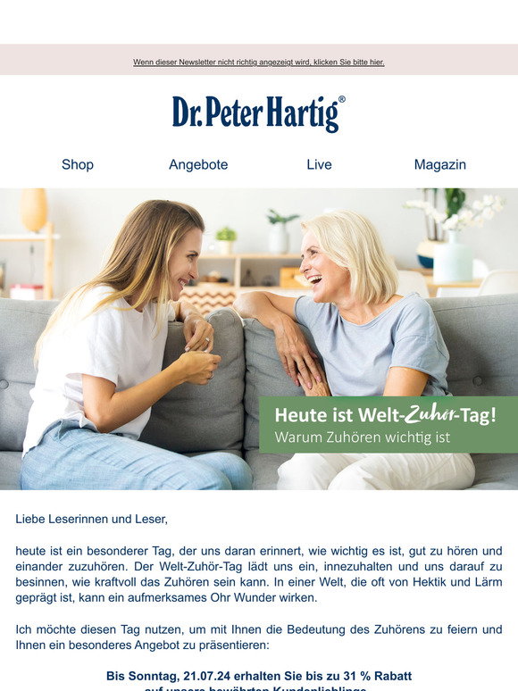 Ist Dr Peter Hartig Seris