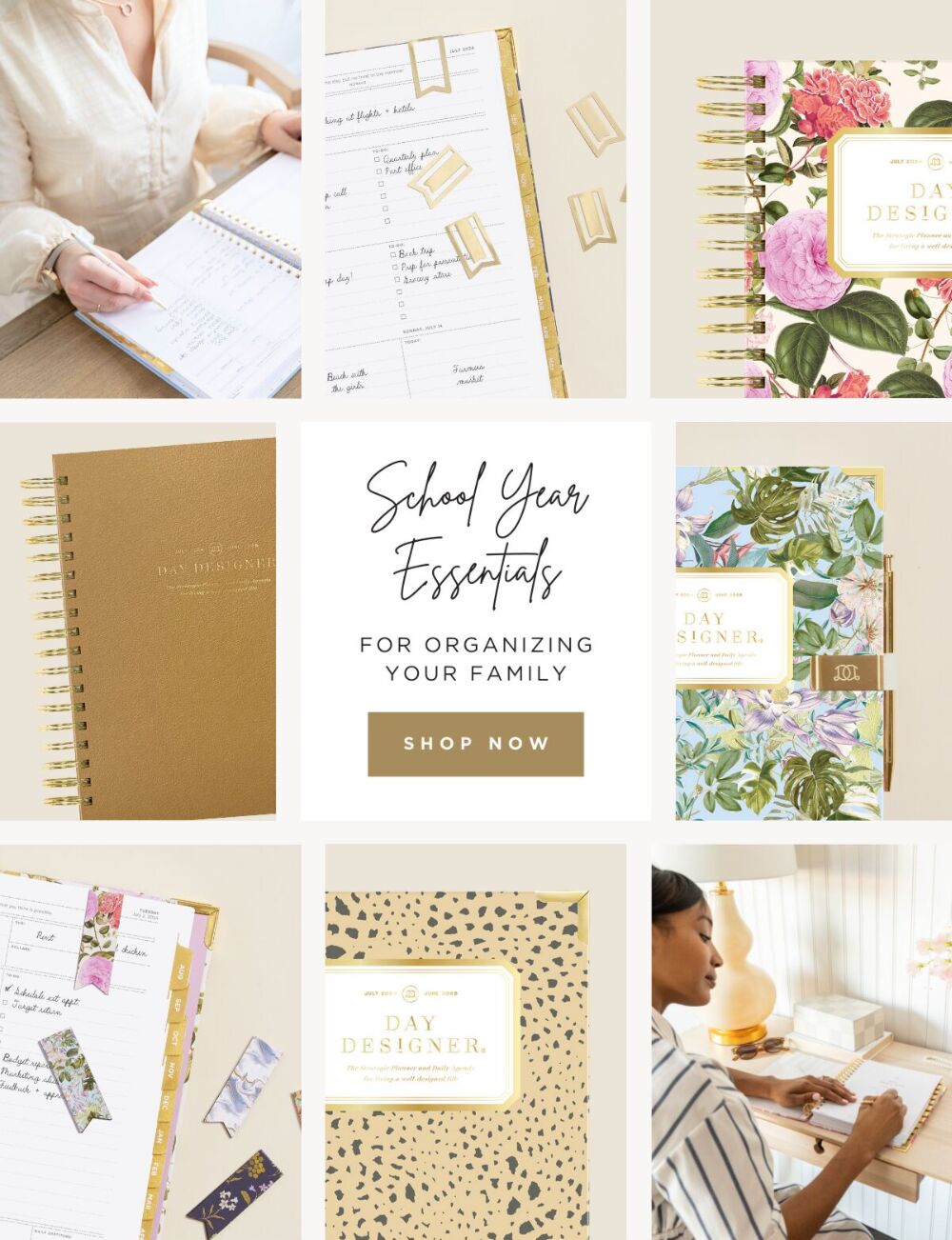 Schedule Essential Day Designer: Back to school essentials for organizing family schedules ...