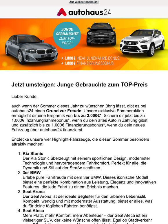 Sonne tanken, Geld sparen: Bis zu 2000€* Rabatt!