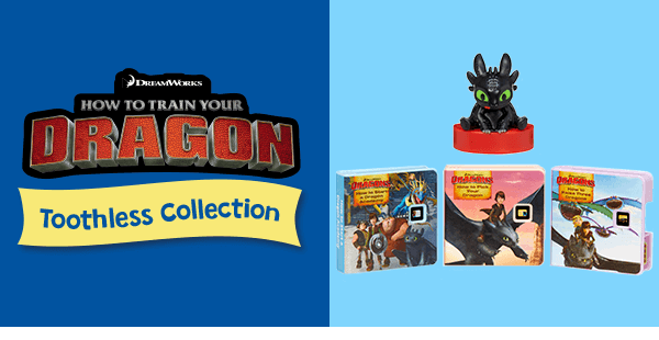 DreamWorks How to Train Your Dragon Toothless Collection.