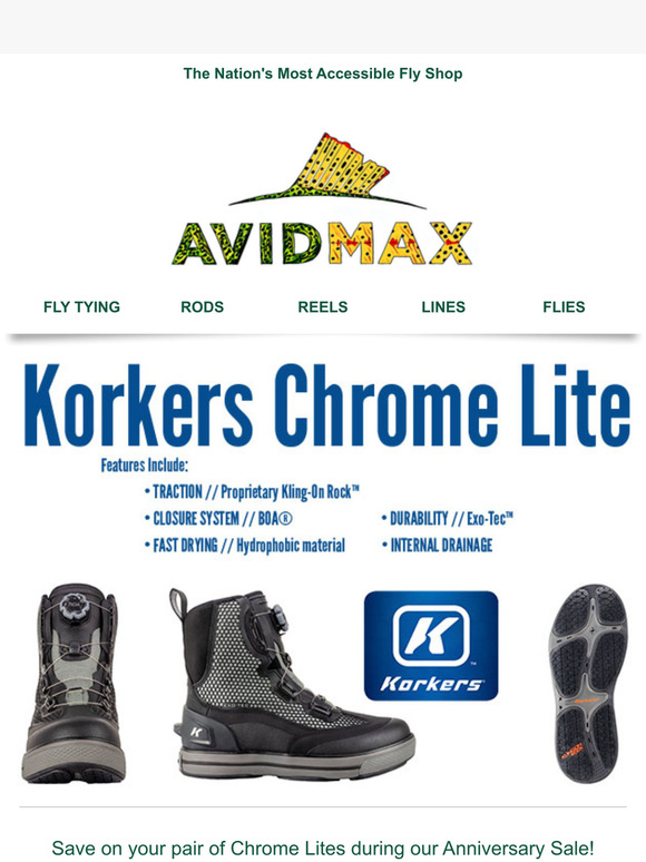AvidMax: Product Spotlight | Chrome Lite Boot | Milled