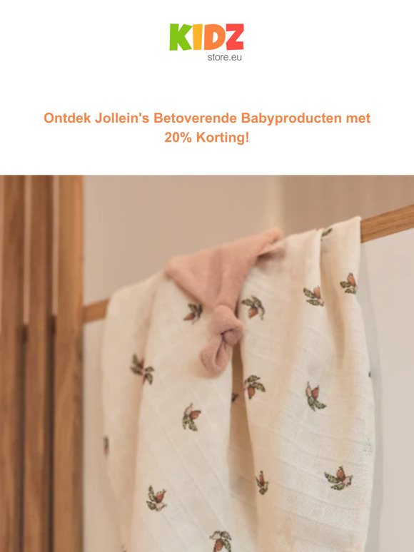 20% Korting op alles van Jollein!🛍️👶🏼